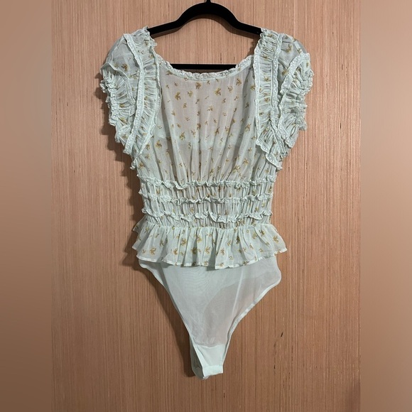Free People Intimately Feel Good Bodysuit, Size Medium (v) - Picture 3 of 13